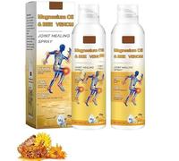 Espray de Aceite de Magnesio y Veneno de Abeja para la Curación de Articulaciones, Gel para el Alivio del Dolor Articular en Espalda, Cuello, Manos y Rodillas, para la Recuperación Muscular y Articula