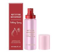 Espray de ajuste de maquillaje, 60 ml, resistente al sudor, de larga duración, matizante ultrafino con cuidado hidratante, accesorios cosméticos con estilo práctico, para mujer, boda, deporte, viajes