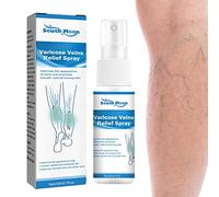 Espray de alivio de venas varicosas | Tratamientos eficaces e indoloros de 30 ml para venas varicosas en las piernas, spray en hombros, rodillas, espalda, glúteos para aliviar el dolor y mejorar la