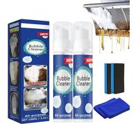 Espray de limpieza multiusos sin enjuague de espuma de limpieza de burbujas, spray de espuma para eliminar grasa y suciedad difíciles