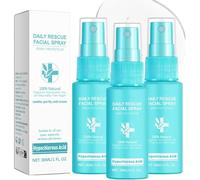 Espray Facial de Ácido Hipocloroso, Espray Facial de Rescate Diario, Alivia Rojeces e Imperfecciones, Bruma Facials Hidratante para Piel Sensible (3PCS)