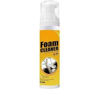Espray limpiador de espuma multiusos - Limpiador de grasa de cocina sin enjuague, limpiador multiusos de limón para el hogar, coche, cocina, baño, 100 ml (1 unidad)