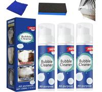 Espray limpiador de grasa pesada de espuma, limpiador de burbujas, limpiador de manchas de aceite pesado, potente limpiador de espuma para eliminar manchas, removedor de grasa y mugre persistente (3