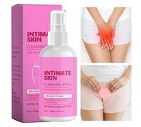 Espray limpiador de piel íntima para mujeres - 100 ml, antiolor hipoclórico | Niebla de limpieza personal para aliviar el picor y las molestias, fortalece la confianza en sí mismo