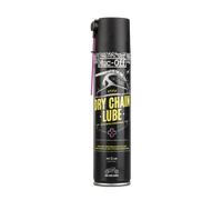Muc-Off Dry Motorcycle Chain Lube, 400 Ml - Lubricante de Cadena de Moto - Spray Lubricante para Cadena de Moto - Formulado para Ambientes Secos