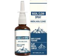 Espray nasal de yodo: limpia y refresca, espray nasal diario, suaviza e hidrata, ideal para viajes y uso diario.