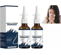 Espray nasal de yodo: limpia y refresca las fosas nasales, fórmula natural, portátil y de cuidado diario, para mujeres y hombres