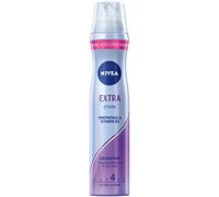 Espray para el cabello extra fuerte de Nivea (250 ml), cuidado en spray con pantenol y vitamina B3, spray fiable para peinados con 24 h de sujeción