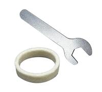 Espreso Machine Gasket - Wool Material, Coffee Machine Washer, Round Felt Gasket | Replacement Coffee Accessory For Home, Cafe, Kitchen, Prevents Leaks, Shock Absorbing, Easy Installation