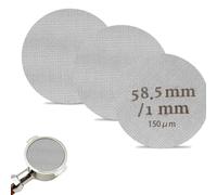 Espresso 58,5mm Puck Screen, 3 Pieza Pantalla de Disco 1mm Espesor Malla Filtro de Acero Inoxidable 316 para Barista Café Portafiltro Cesta, Accesorio Café