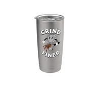 Espresso Barista Grind Finer Coffee Maker Joke Vaso térmico de acero inoxidable de doble pared