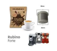 Espresso Cap/Due/Gimoka/Squesito Compatible Rubino 50 ud