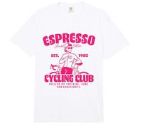 Espresso Cycling Club Café Pastel Ciclismo de Carretera Comfort Colors Adult Heavyweight T-Shirt