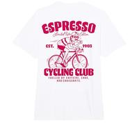 Espresso Cycling Club Ciclismo Carretera Café Comfort Colors Adult Heavyweight T-Shirt