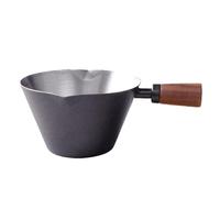 Espresso Dosing Cup - Wooden Handle Measuring Vessel Baristas Accuracy Container Shot Portion Tool Brewing Scale Marked Gauge Cafeteria Lab Style Pour Control Precision Crafted Durable Reusable