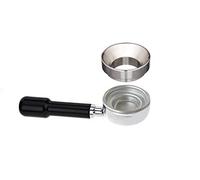 espresso escarlata | Trichter de precisión »Barista Cono LM1 41 mm« de acero inoxidable para soporte de filtro; especialmente para filtro La Marzocco 1