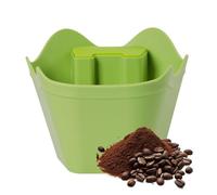 Espresso Grounds Knock Box - Contenedor para café molido | Cubo de basura de 12,6 cm, accesorio de máquina de café multifuncional para el hogar, cafetería, bar