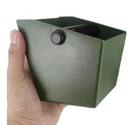 Espresso Knock Box - Contenedor de almacenamiento de café molido de ABS, soporte para residuos de de encimera | Contenedor de eliminación de posos compacto y resistente para configuración de m
