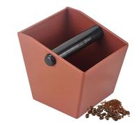 Espresso Knock Box - Contenedor de posos de café | Caja de golpe molido de espresso | Contenedor de basura para café molido | Durable Espresso Knock Box para uso doméstico, profesional y