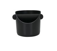 Espresso Knock Box Contenedor De Posos De Café Contenedor Antideslizante for Moler, Compatible Con Delonghi, Compatible Con Breville, Accesorios(Black 450ml)