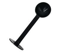 Espresso Machine Scoop, Tamper Coffee Spoon, Brew Aid with Easy Use, Care Accessory with Strong Function, Handy Aid for Measurement Coffee Bean Home Kitchen Cafe 5.91x1.97x1.81 inches