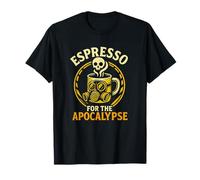 Espresso para El Amante del Café Apocalipsis Humor Oscuro Camiseta