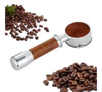 Espresso Portafiltro sin fondo, piezas de 58 mm para portafiltro de café sin fondo, mango ergonómico para expreso | Para casa, bar, cocina, oficina, encimera de salón, Comme