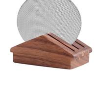 Espresso-Puck-Filter Screen Storage Rack, Reusable Filter Screen Holder, Filters Paper Stand Space-Saving Filters Storage Stand for Home Coffee Maker Espresso