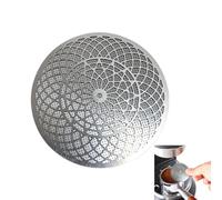 Espresso Puck Screen Filter, Coffee Mesh Plate for Portafilter Extraction, Stainless Steel Reusable Coffee Filter Disc, 58mm Size, 1.7mm, Fine Mesh Coffees Tool for Beginners Professionals Shop Use