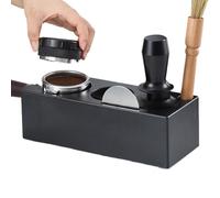 Espresso Tamper Station, Professional Grade Non-Slip System, High-Performance Portafilter Organizer, Sturdy High-Density Countertop Core, Industrial Strength Coffee Guard with Modern Style, High-