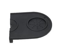 Espresso Tamping Mat, Silicone Gel Coffee Tamper Mat, Espresso Silicone Tamper Mat, Silicone Tamping Pad for Barista Tool Home Kitchen Bar Coffee Shop (Black)