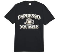 Espresso Yourself - Camiseta Divertida para Amantes del café Comfort Colors Adult Heavyweight T-Shirt