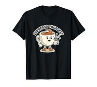 Espresso Yourself Taza de café Cantante Icono Divertido Juego de Palabras Camiseta