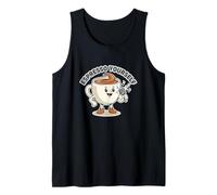 Espresso Yourself Taza de café Cantante Icono Divertido Juego de Palabras Camiseta sin Mangas