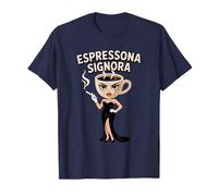 Espressona Signora Italiano BrainRot Café Meme Camiseta