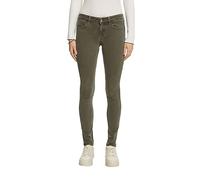 ESPRIT 083EE1B422 Pantalones, Verde De Color Caqui, 26W / 34L para Mujer