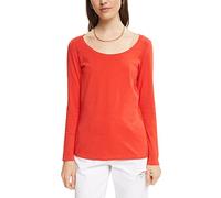 ESPRIT 992EE1K344 Camiseta, 635/ORANGE Red, S para Mujer