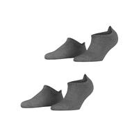 ESPRIT Active Basic Multipack M Sn algodón lisos 2 pares, Calcetines cortos Hombre, Gris Light Grey Melange 3390, 39-42