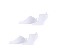 ESPRIT Active Basic Multipack W Sn algodón lisos 2 pares, Calcetines cortos Mujer, Blanco White 0030, 35-38