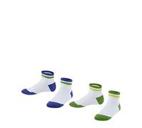 ESPRIT Active Tennis 2-Pack K SN algodón fino transpirable corte 2 pares, Calcetines cortos Unisex niños, Multicolor (Sortiment 0030), 31-34