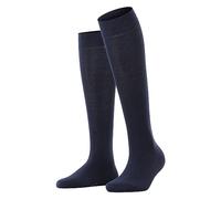 ESPRIT Basic Pure W Kh algodón puños sin presión 1 par, Calcetines largos Mujer, Azul Marine 6120, 35-38