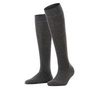 ESPRIT Basic Pure W Kh algodón puños sin presión 1 par, Calcetines largos Mujer, Gris Anthracite Melange 3080, 35-38