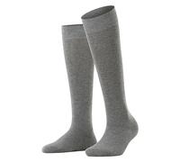 ESPRIT Basic Pure W Kh algodón puños sin presión 1 par, Calcetines largos Mujer, Gris Light Grey Melange 3390, 35-38
