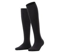 ESPRIT Basic Pure W Kh algodón puños sin presión 1 par, Calcetines largos Mujer, Negro Black 3000, 35-38