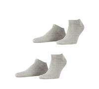 Esprit Basic Uni 2-Pack M SN algodón corte unicolor 2 pares, Calcetines cortos Hombre, Gris (Storm Grey 3820), 43-46