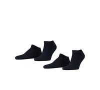ESPRIT Basic Uni Multipack M Sn algodón lisos 2 pares, Calcetines cortos Hombre, Azul Marine 6120, 43-46