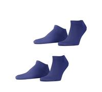 ESPRIT Basic Uni Multipack M Sn algodón lisos 2 pares, Calcetines cortos Hombre, Azul Deep Blue 6046, 47-50
