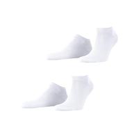 ESPRIT Basic Uni Multipack M Sn algodón lisos 2 pares, Calcetines cortos Hombre, Blanco White 2000, 43-46