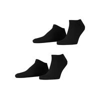 ESPRIT Basic Uni Multipack M Sn algodón lisos 2 pares, Calcetines cortos Hombre, Negro Black 3000, 43-46