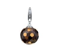 Esprit Charms colgante Charm plata BROWN STONE XL ESZZ90538.F